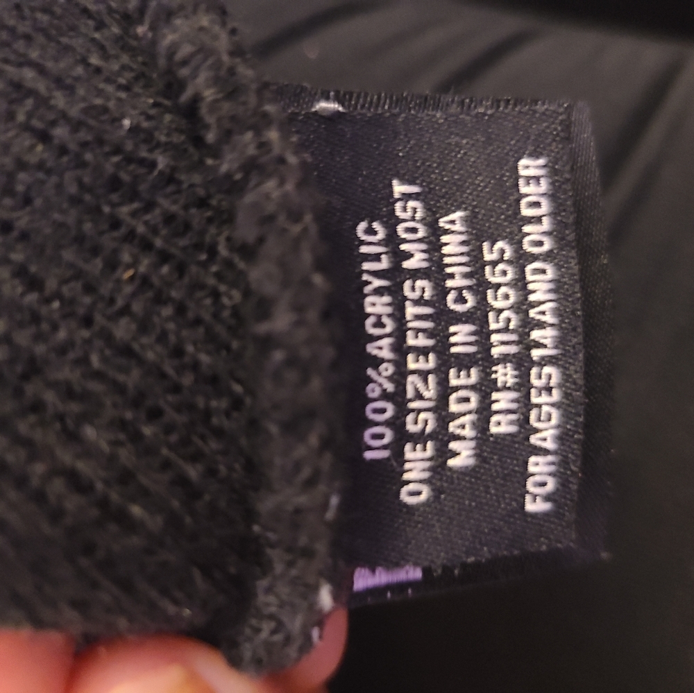 TWD Darly black beanie